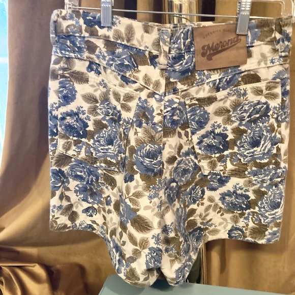 Vintage High waisted floral shorts 90s - Picture 7 of 13